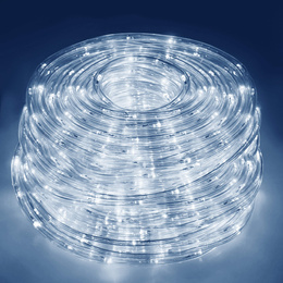 Wąż świetlny 720 Led biały zimny 30m z programatorem IP44