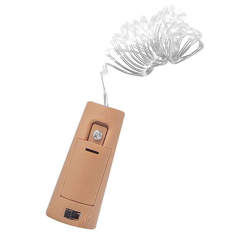 Lampki choinkowe 20 LED biały zimny