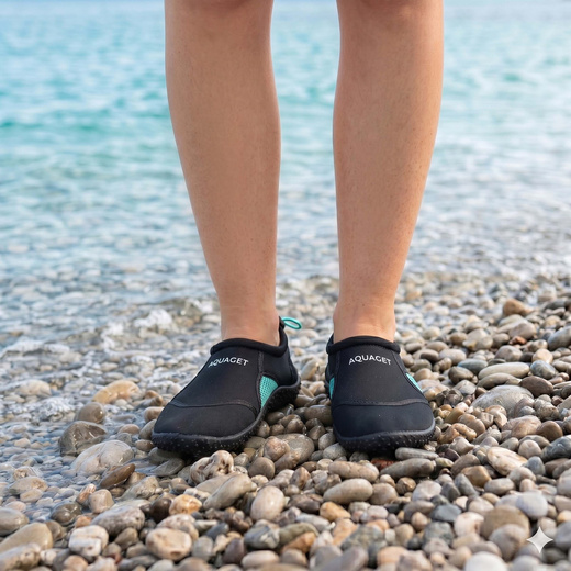 Buty do wody, szybkoschnące na plażę kajak jeżowce, kamienie rozm. 38 damskie czarne