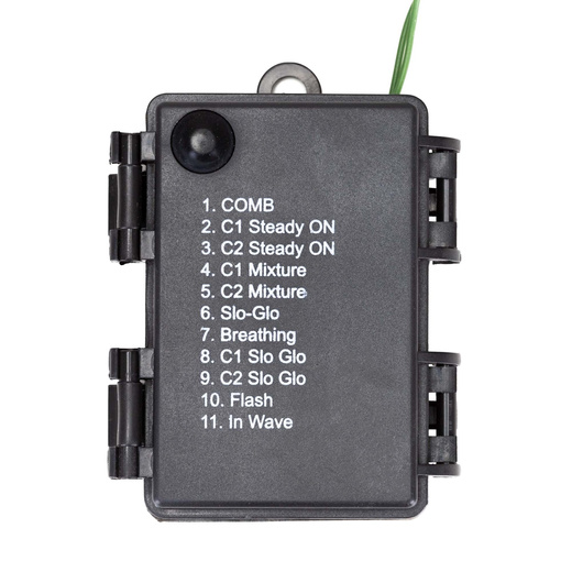 Lampki choinkowe 50 Led na baterie IP44 multikolor z programatorem