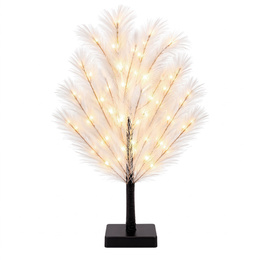 Choinka 20 LED drzewko świąteczne 45 cm dekoracja na stół, ozdoba świetlna, ciepła biel