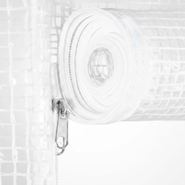 Folia na tunel ogrodowy 3x2x2 m zapasowe poszycie na szklarnię foliak UV-4 140g/m