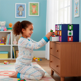 Pudełkowy kalendarz adwentowy z szufladkami 24 szt. do uzupełnienia, dekoracja świąteczna