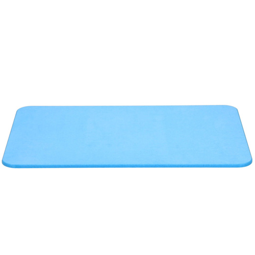 Mata łazienkowa diatomitowa 60x40x0,9 cm antypoślizgowy dywanik niebieski