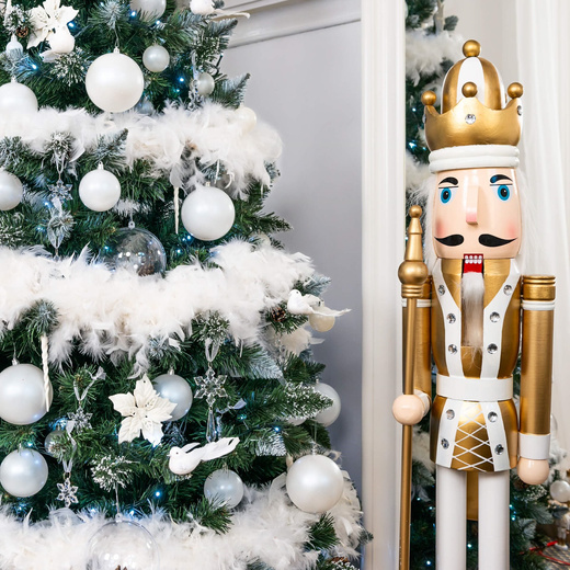 Choinka sztuczna premium 220 cm sosna diamentowa drzewko bożonarodzeniowe