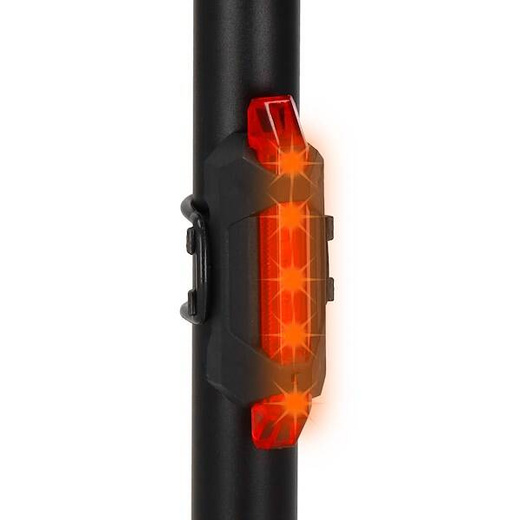 Zestaw lampek rowerowych na przód i tył 2 szt. na USB
