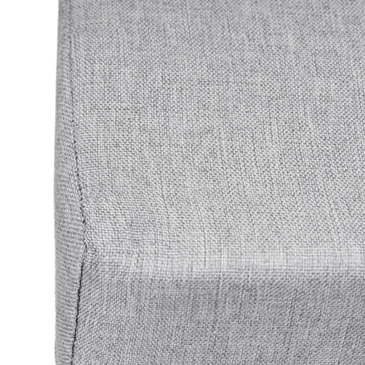 Schodki dla psa do łóżka 40 cm podest, rampa 4-stopniowa, szara