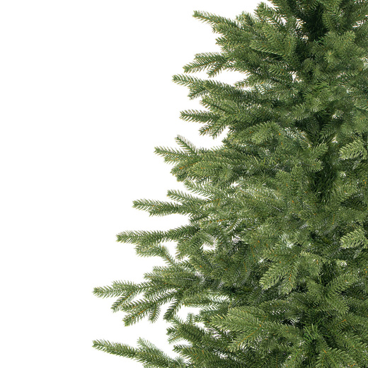 Choinka sztuczna na pniu 220 cm świerk PE świąteczna dekoracja