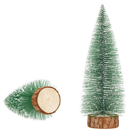 Choinka dekoracyjna sztuczne drzewko ozdoba świąteczna 15 cm