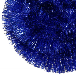 Łańcuch na choinkę 6m granatowy, girlanda choinkowa, średnica 7cm