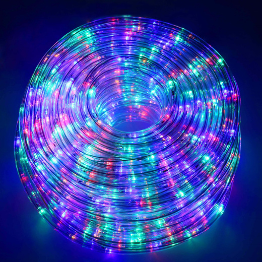 Wąż świetlny 480 Led multikolor 21,5 m z programatorem IP44