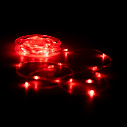 Lampki świąteczne, choinkowe Smart LED 5 m 50 diod pilot, sterowanie Bluetooth, zewnętrzne IP44 funkcja zmiany kolorów, multikolor