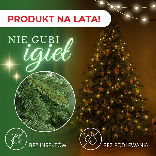 Choinka sztuczna 120 cm jodła zielona Vera