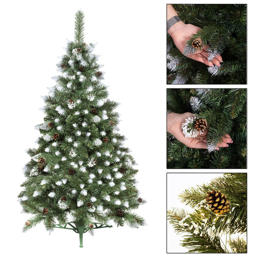 Choinka sztuczna premium 150 cm sosna diamentowa drzewko bożonarodzeniowe