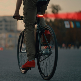 Zestaw lampek rowerowych na przód i tył 2 szt. na USB