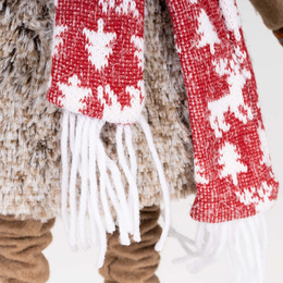 Świąteczny renifer 54-70 cm z teleskopowymi nóżkami ozdoba pod choinkę figurka