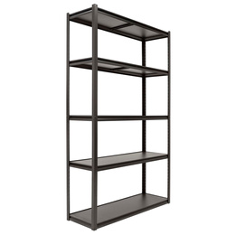 Regał magazynowy 200x120x40 cm 5 półek do przechowywania, garażu 750 kg metalowy