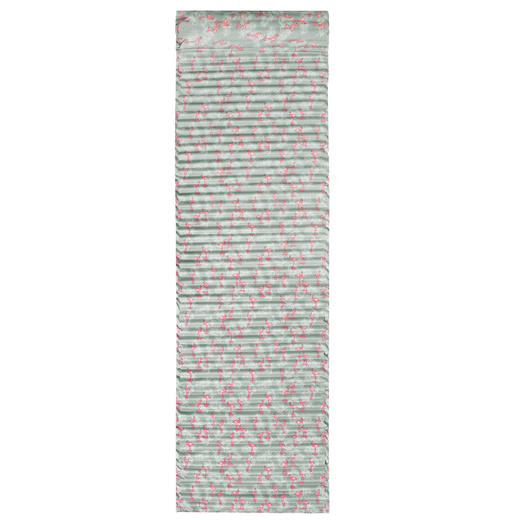 Mata plażowa z poduszką 180x60 cm flamingi, szara
