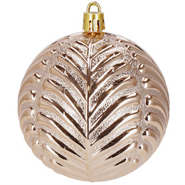 Bombki choinkowe 31 szt. ozdoby świąteczne rose gold zestaw