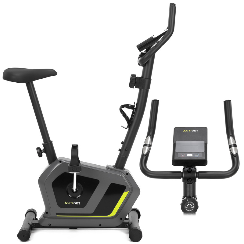 Rower stacjonarny, magnetyczny 8 poziomów oporu, rowerek treningowy z czujnikiem tętna