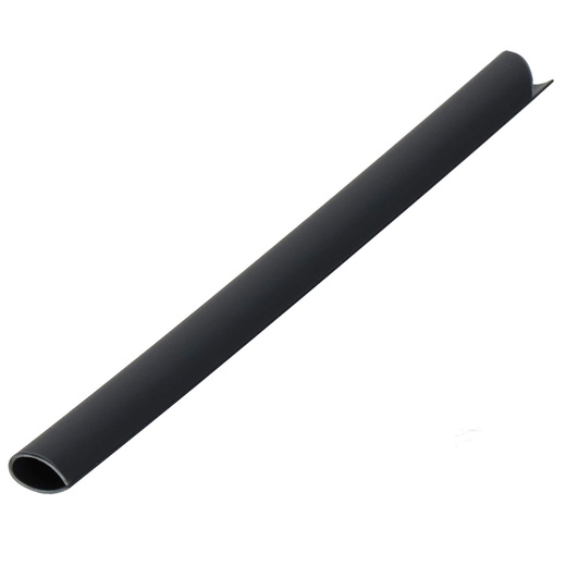 Taśma ogrodzeniowa i klipsy mocujące 20 szt. PVC 35 m x 19 cm 450 g/m2 antracyt