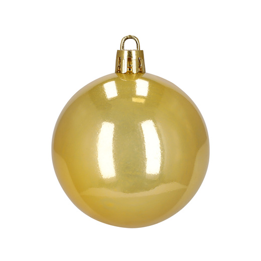 Bombki choinkowe 40 szt. zestaw dekoracji świątecznych, nietłukące, złoty