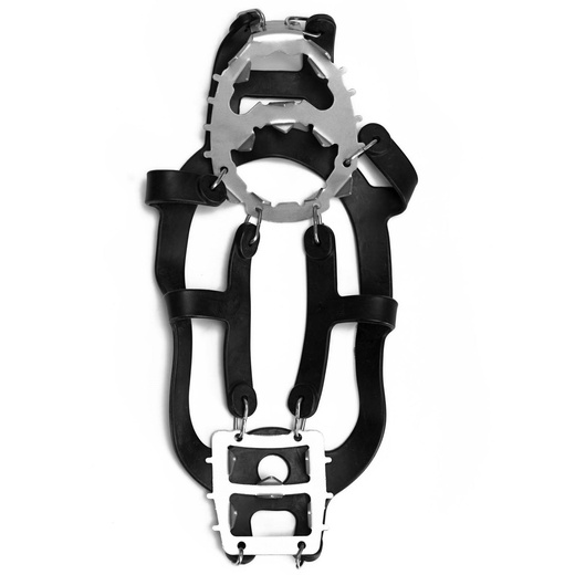 Raczki na buty turystyczne, nakładki rozmiar 40-45 czarne