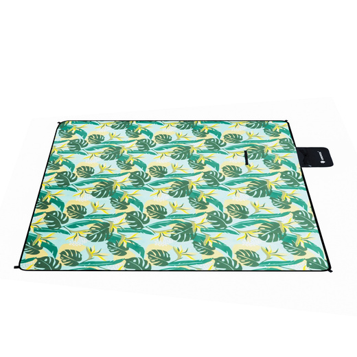 Koc piknikowy plażowy 200x200 cm na biwak kemping mata z izolacją