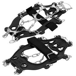 Raczki na buty stalowe antypoślizgowe turystyczne nakładki rozmiar 36-40