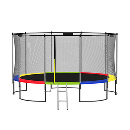 Osłona na sprężyny z siatką do trampoliny wewnętrzną 13FT 244/250/252 cm multikolor