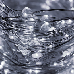 Lampki choinkowe 20 LED druciki mikro na baterie