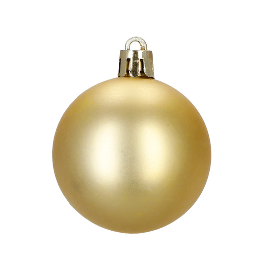 Bombki choinkowe 40 szt. zestaw dekoracji świątecznych, nietłukące, złote