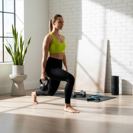 Kettlebelle 2 kg odważnik kulowy ABS hantla do ćwiczeń kula do treningu siłowego czarna