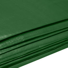 Plandeka 6x8m 120g/m2 gruba płachta ochronna zielona