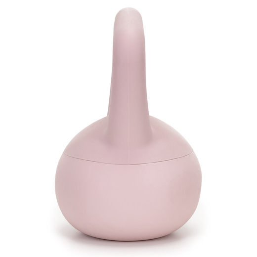 Kettlebell miękki 4kg kula odważnik hantla ciężar do ćwiczeń fitness, jasnoróżowy