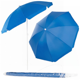 Parasol plażowy niebieski 240 cm