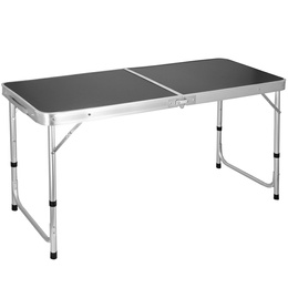 Stolik turystyczny, kempingowy 120x47x55 cm z organizerem, składany stół piknikowy, ogrodowy