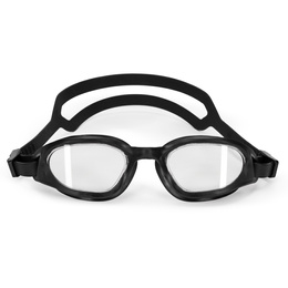 Okulary do pływania z zatyczkami do uszu, nosa zestaw okularki na basen UV Anti-fog