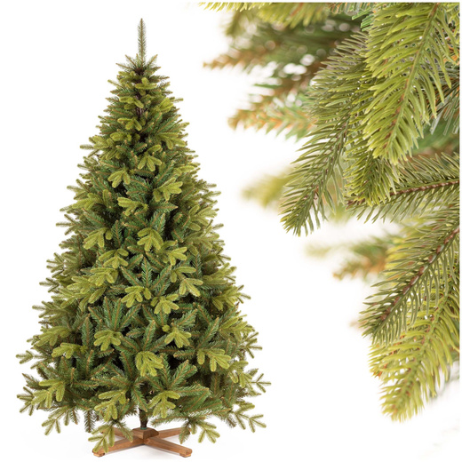 Choinka sztuczna 180 cm Premium Royal Trees świerk syberyjski z drewnianym stojakiem