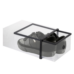 Pudełko na buty z szufladą 35x23x12 cm biały organizer zestaw 10 szt.