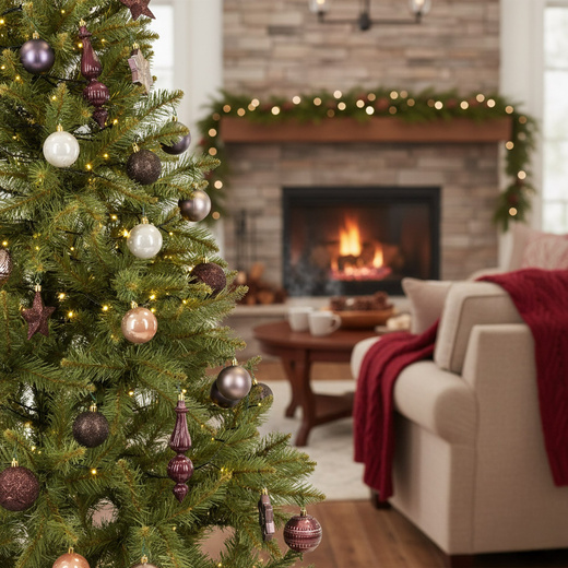 Choinka sztuczna 120 cm świerk kaukaski jak żywy Royal Trees premium drzewko świąteczne