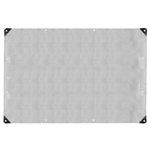 Plandeka 2x4m 210g/m2 gruba płachta ochronna szara