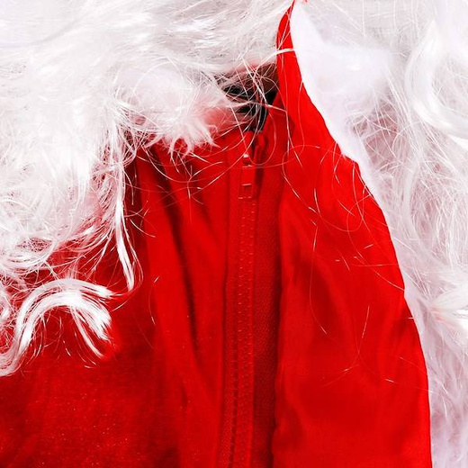 Strój św. Mikołaja zestaw 10 elementowy przebranie świąteczne