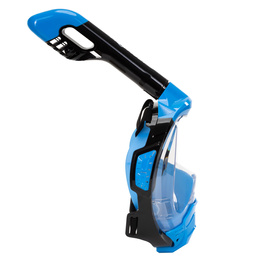 Maska z rurką do nurkowania, snorkelingu L/XL pełnotwarzowa, AntiFog, uchwyt na kamerę