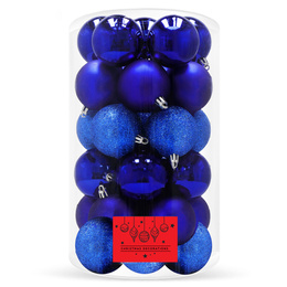 Bombki choinkowe na choinkę zestaw 30 szt.