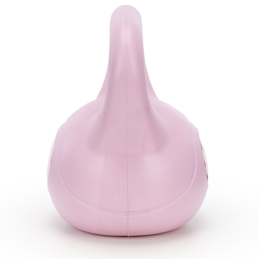 Kettlebell 10 kg odważnik, hantla do ćwiczeń ABS kula do treningu siłowego, różowa