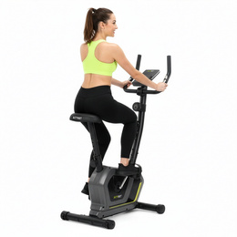 Rower stacjonarny, magnetyczny 8 poziomów oporu, rowerek treningowy z czujnikiem tętna