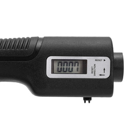 Ściskacz do rąk z regulacją oporu 10-100 kg licznik ruchu, do ćwiczeń dłoni, rehabilitacji szaro-czarny