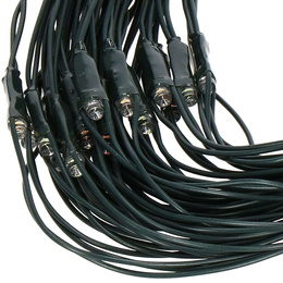 Kurtyna świetlna multikolor 144 Led lampki wewnętrzno-zewnętrzne siatka z programatorem