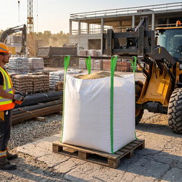 Big Bag worek 1000 kg mocny na gruz 120x90x90 cm kontener z uchwytami biały
